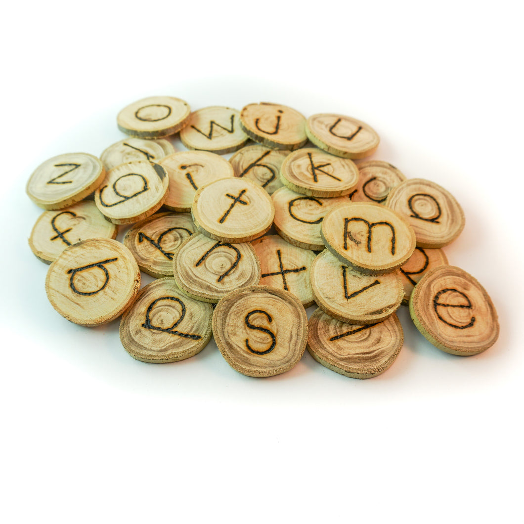 Lowercase Wooden Alphabet Set