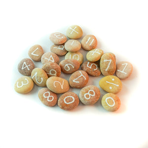 Beach Pebble Maths Set- small